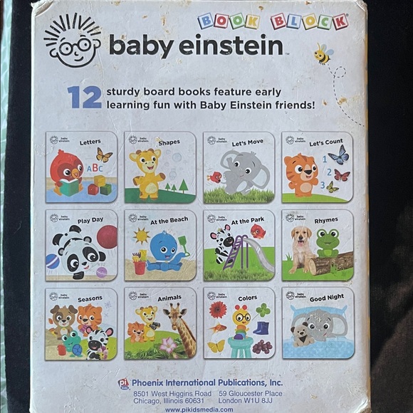 Baby Einstein Colorful Learning Board Book Set - Picture 2 of 3